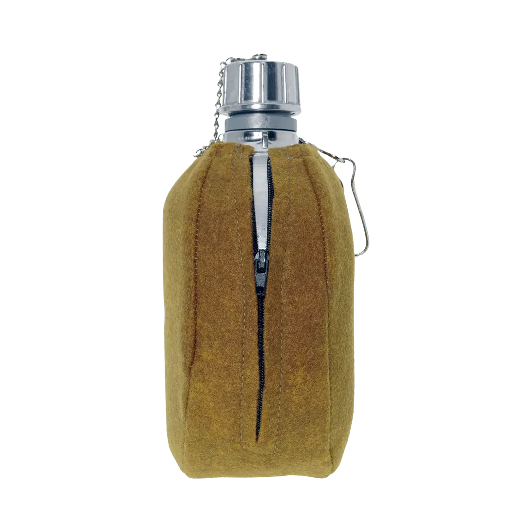 34oz ALUMINUM CANTEEN WITH FELT COVER