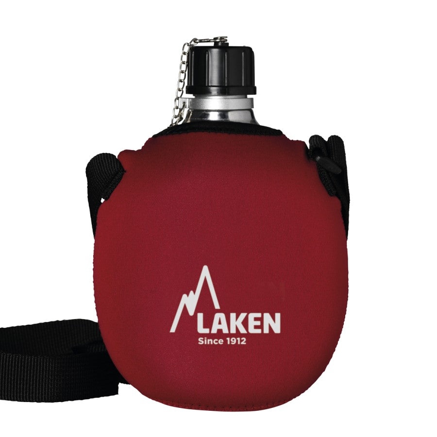 34oz ALUMINUM CANTEEN WITH NEOPRENE COVER
