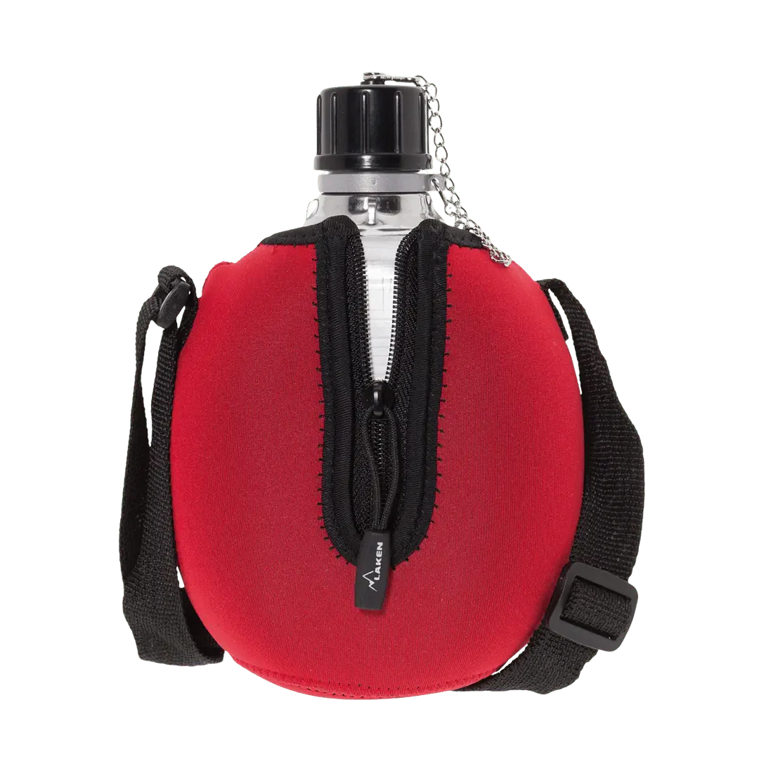 34oz ALUMINUM CANTEEN WITH NEOPRENE COVER