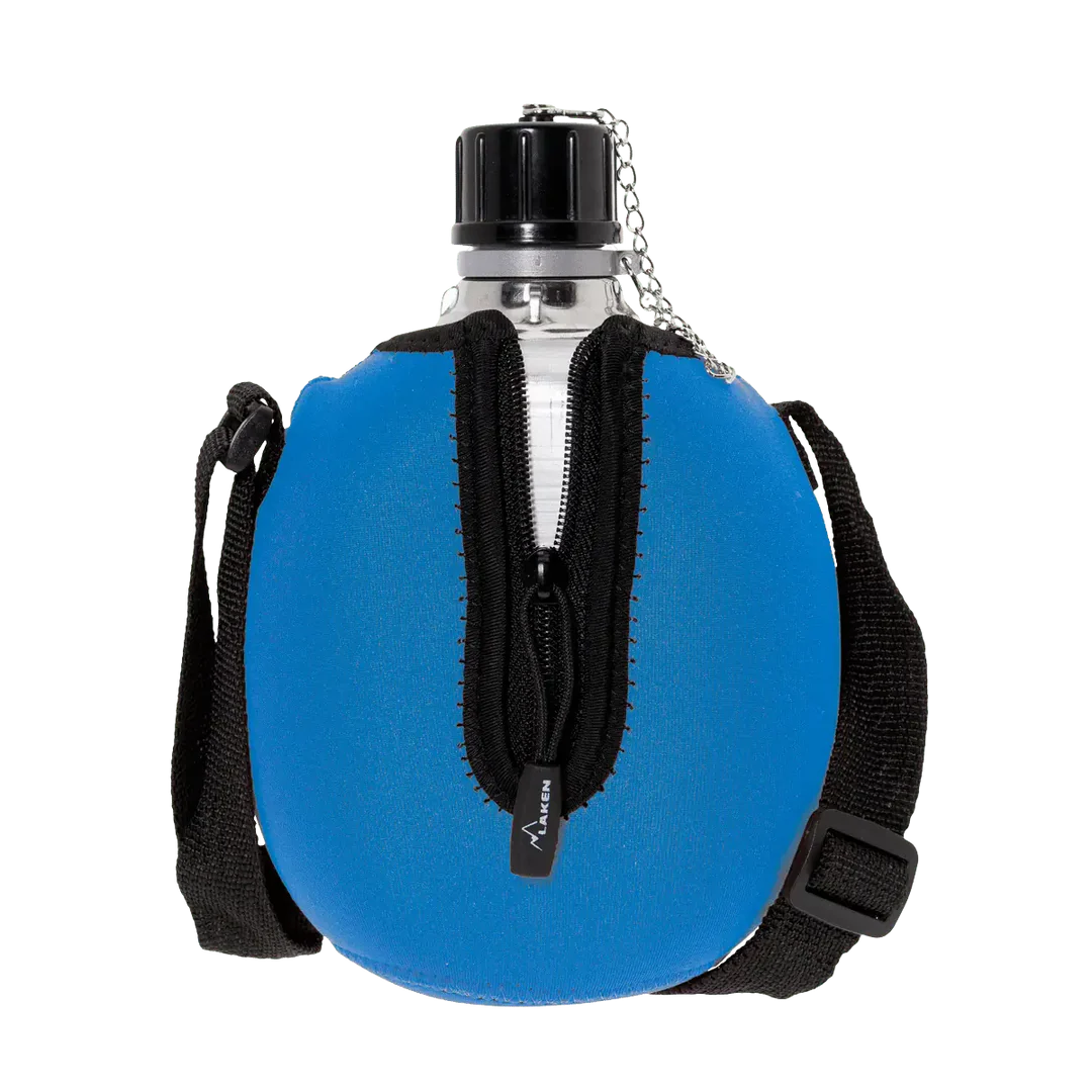 34oz ALUMINUM CANTEEN WITH NEOPRENE COVER