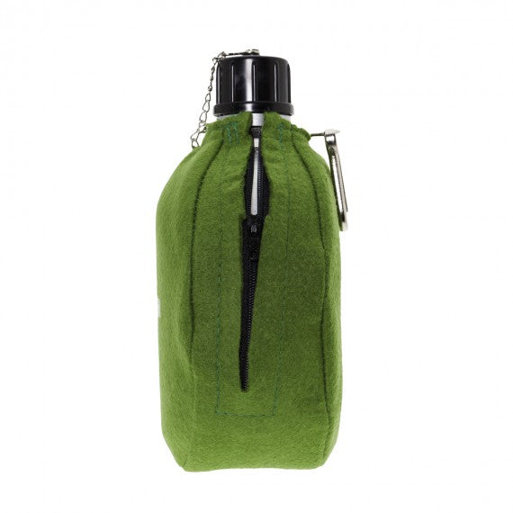 34oz ALUMINUM CANTEEN WITH FELT COVER