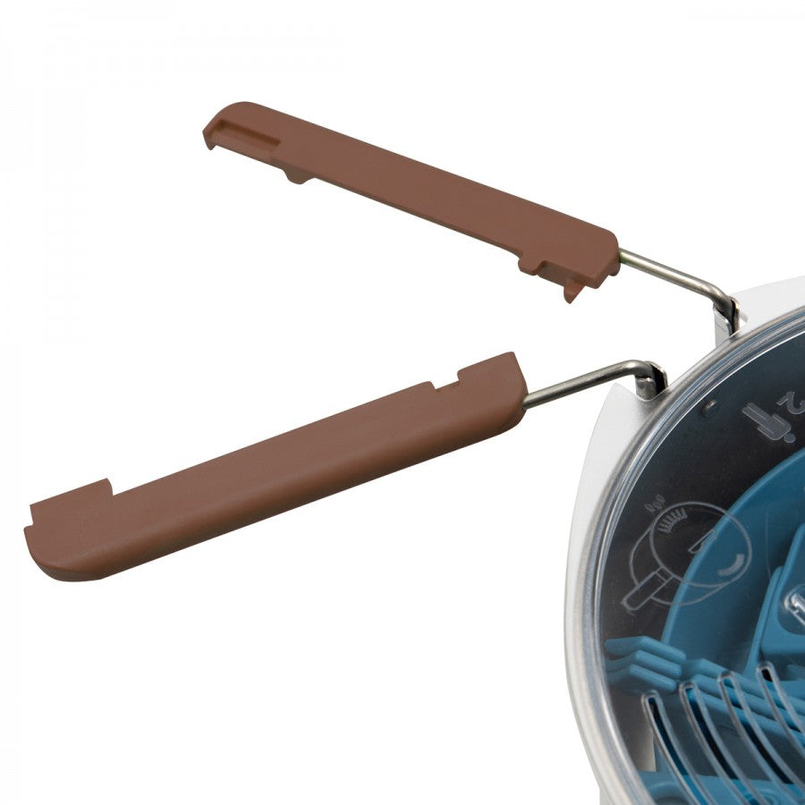 STAINLESS STEEL AND POLYPROPYLENE VIVAC CAMPING SET - 2 PERSONS