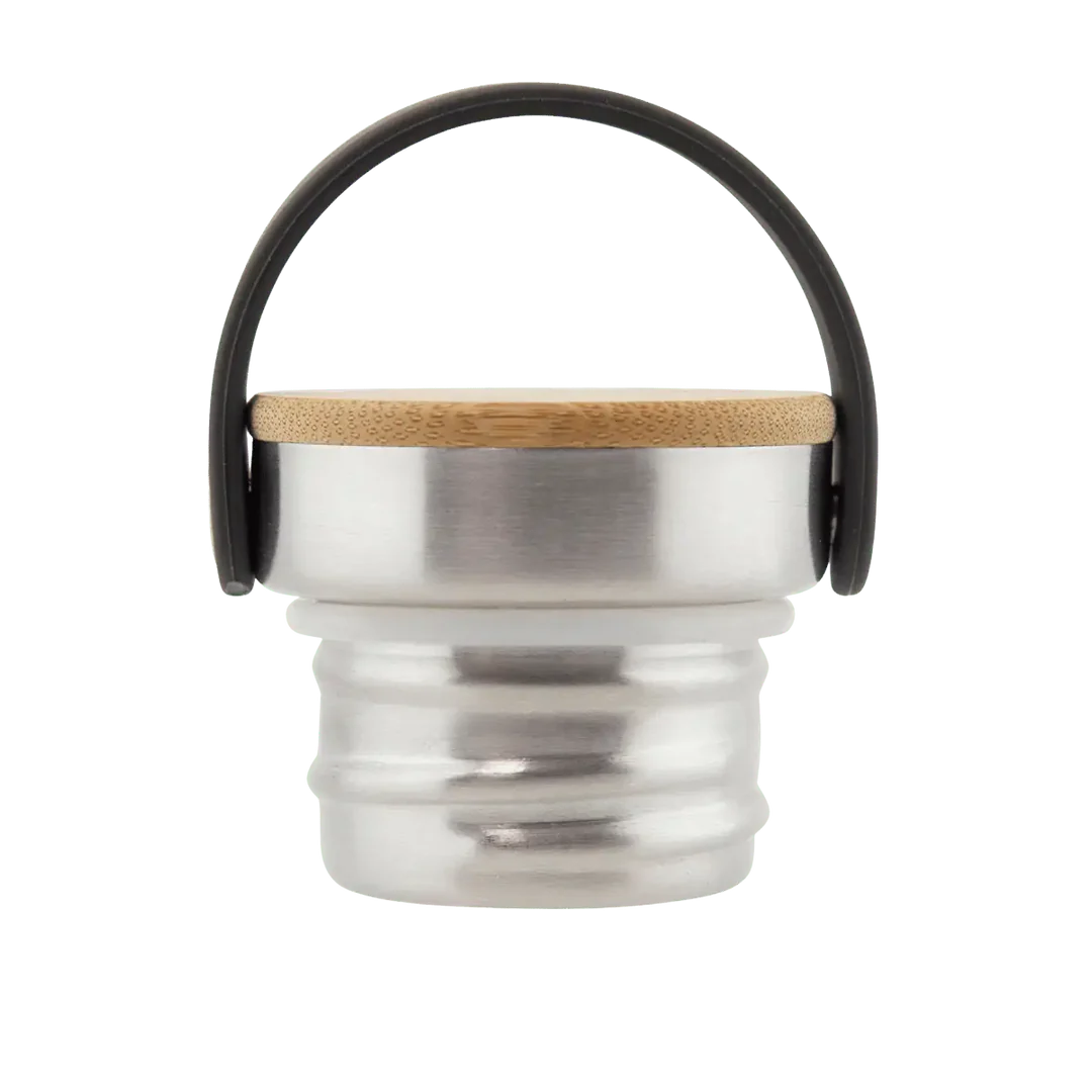 Bamboo & Stainless Steel Cap for Basic Steel Bottles