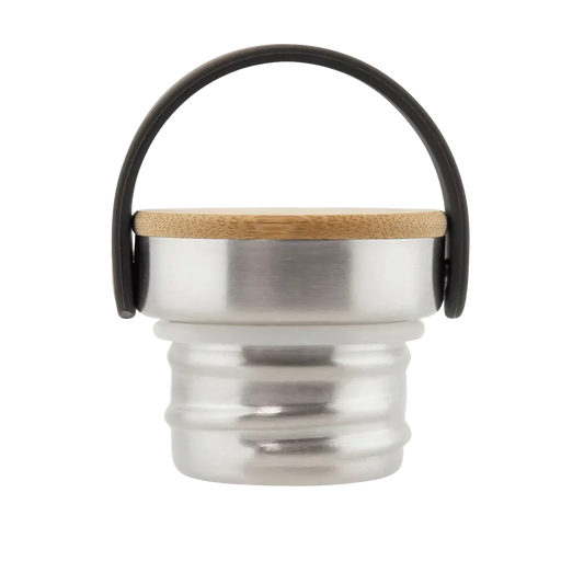 Bamboo & Stainless Steel Cap for Basic Steel Bottles