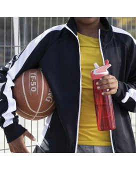 TRITAN WIDE MOUTH BOTTLE WITH SUMMIT STRAW CAP - 15oz