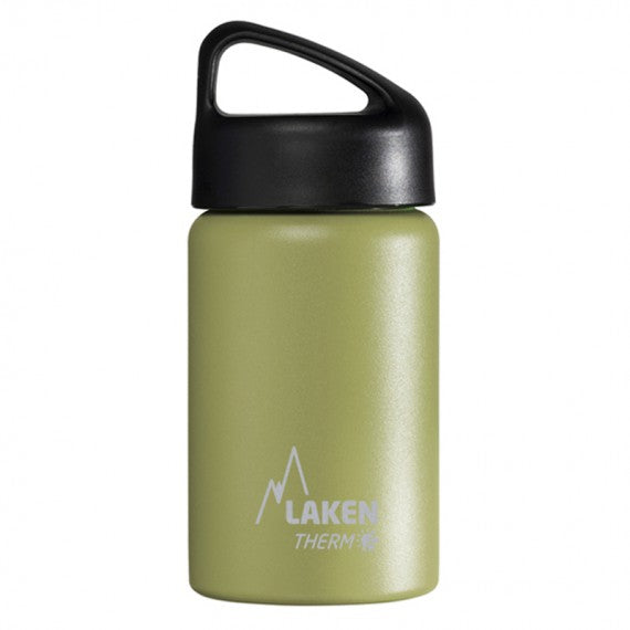 CLASSIC STAINLESS STEEL THERMO BOTTLE - WIDE MOUTH 12oz