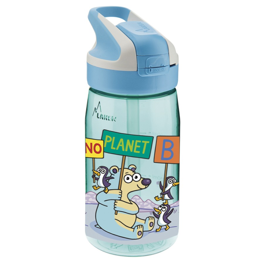 TRITAN KIDS STRAW BOTTLE WITH CARTOON DESIGNS - 15oz