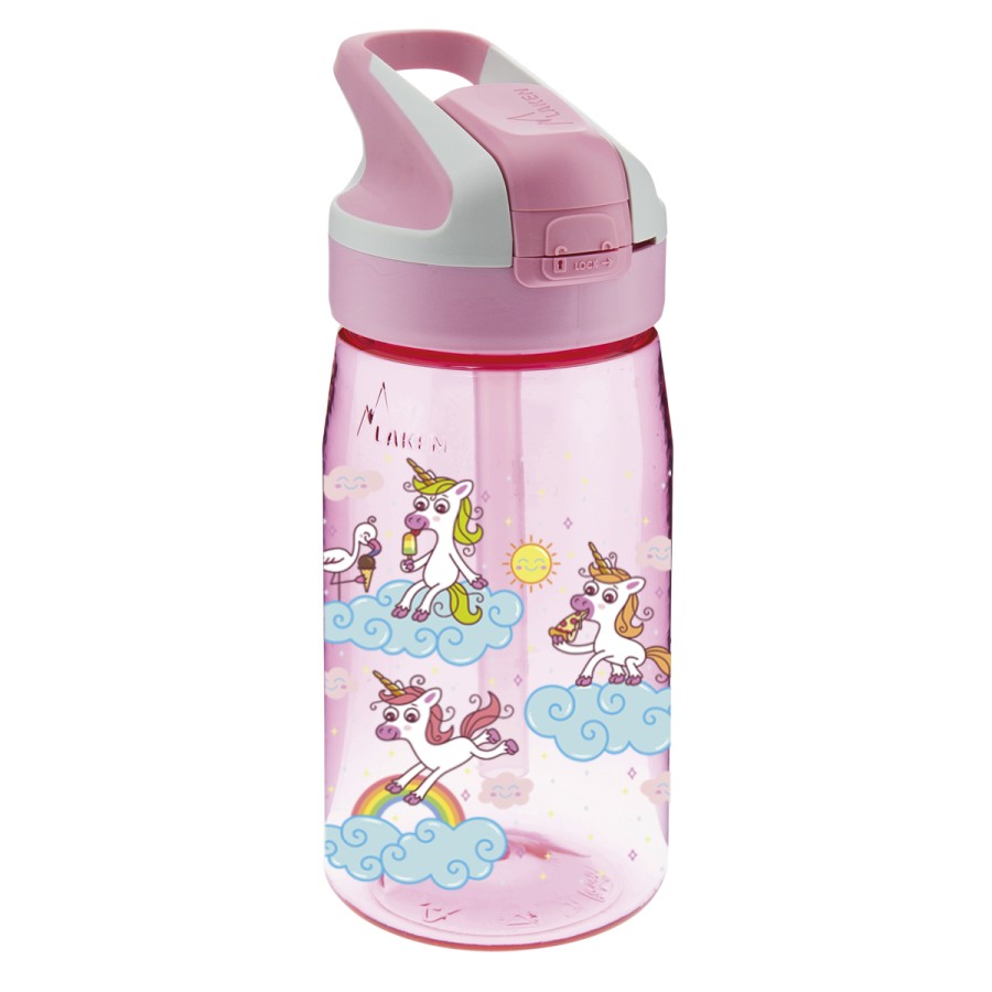 TRITAN KIDS STRAW BOTTLE WITH CARTOON DESIGNS - 15oz
