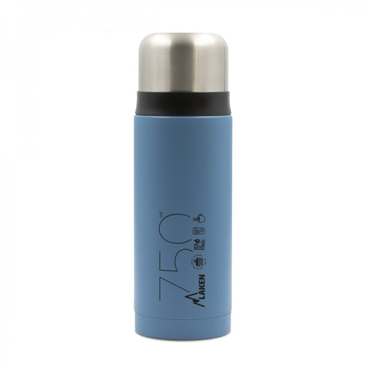 STAINLESS STEEL THERMO LIQUIDS FLASK WITH CAP-MUG - 17oz
