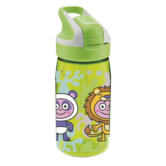 TRITAN KIDS STRAW BOTTLE WITH CARTOON DESIGNS - 15oz