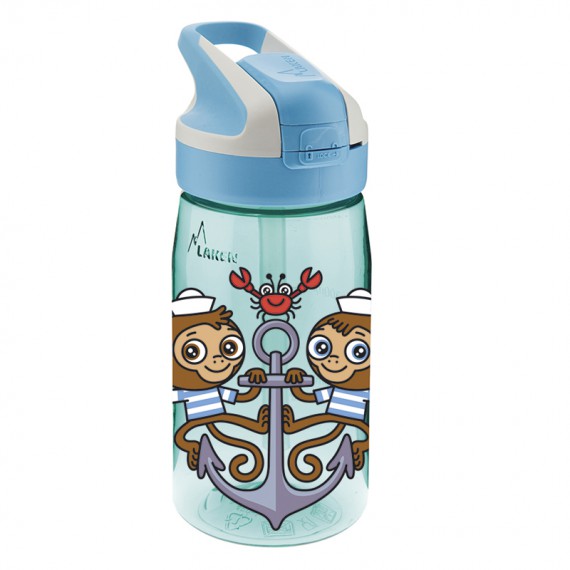 TRITAN KIDS STRAW BOTTLE WITH CARTOON DESIGNS - 15oz