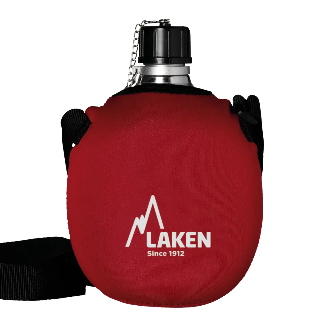 34oz ALUMINUM CANTEEN WITH NEOPRENE COVER