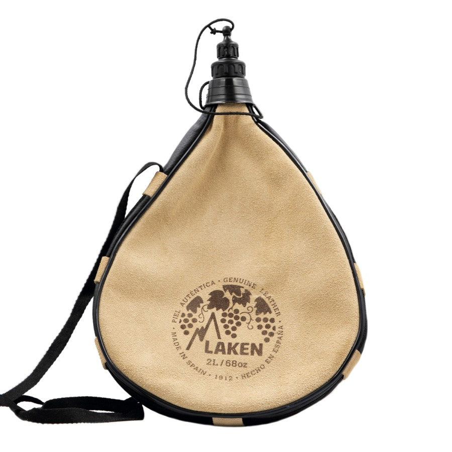 68oz LEATHER CANTEEN (Bota Wineskin)