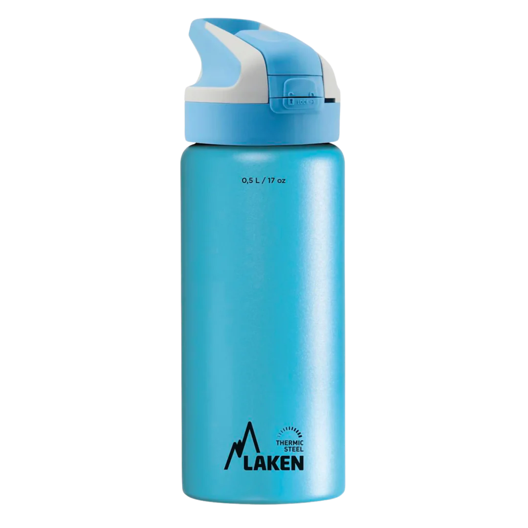 SUMMIT STAINLESS STEEL THERMO BOTTLE - STRAW CAP 17oz