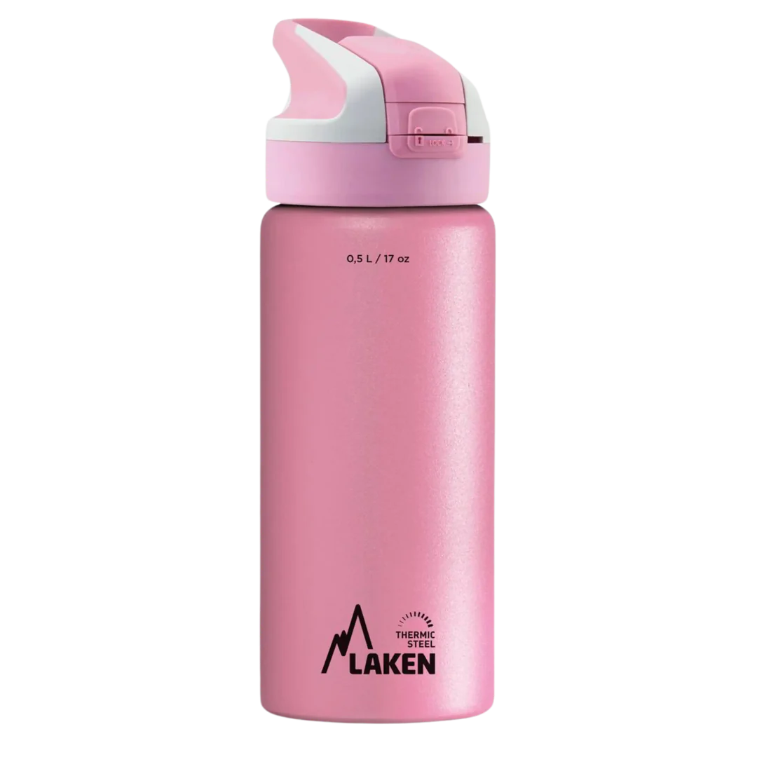 SUMMIT STAINLESS STEEL THERMO BOTTLE - STRAW CAP 17oz
