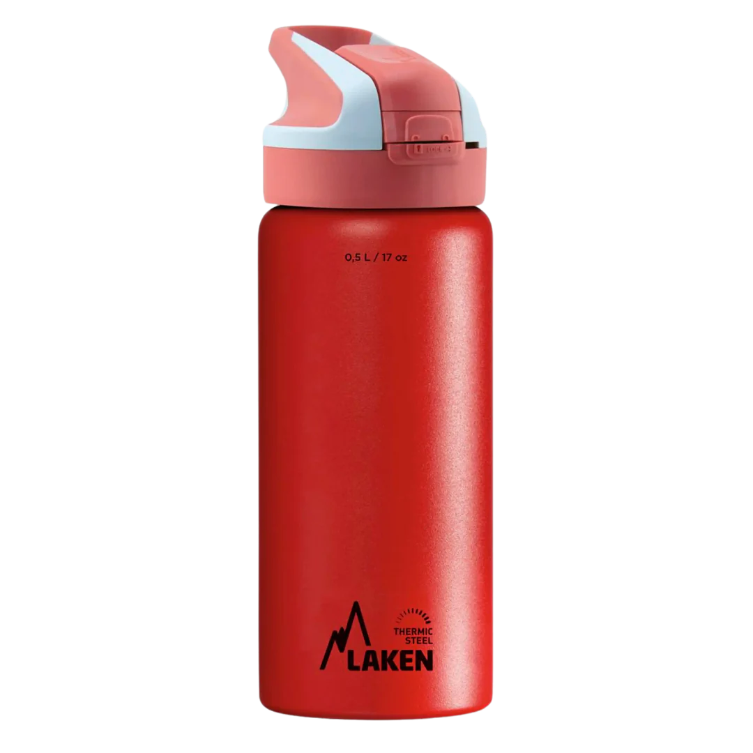 SUMMIT STAINLESS STEEL THERMO BOTTLE - STRAW CAP 17oz
