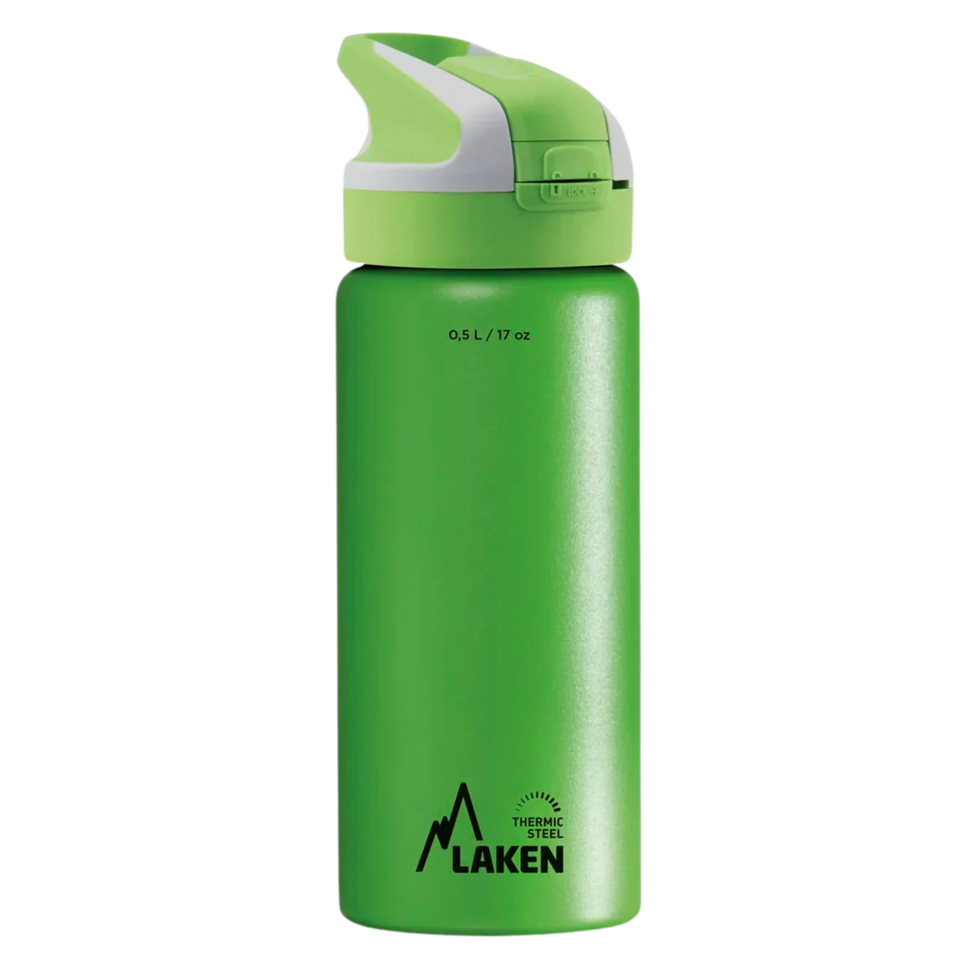 SUMMIT STAINLESS STEEL THERMO BOTTLE - STRAW CAP 17oz