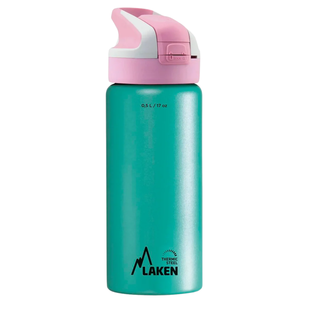 SUMMIT STAINLESS STEEL THERMO BOTTLE - STRAW CAP 17oz