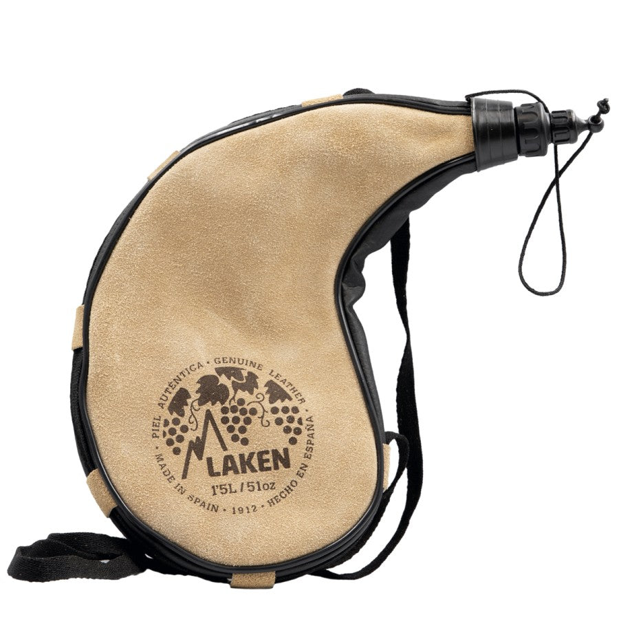 34oz LEATHER CANTEEN (Bota Wineskin)