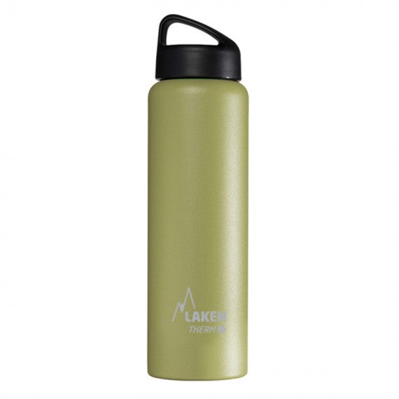CLASSIC STAINLESS STEEL THERMO BOTTLE - WIDE MOUTH 34oz – Laken