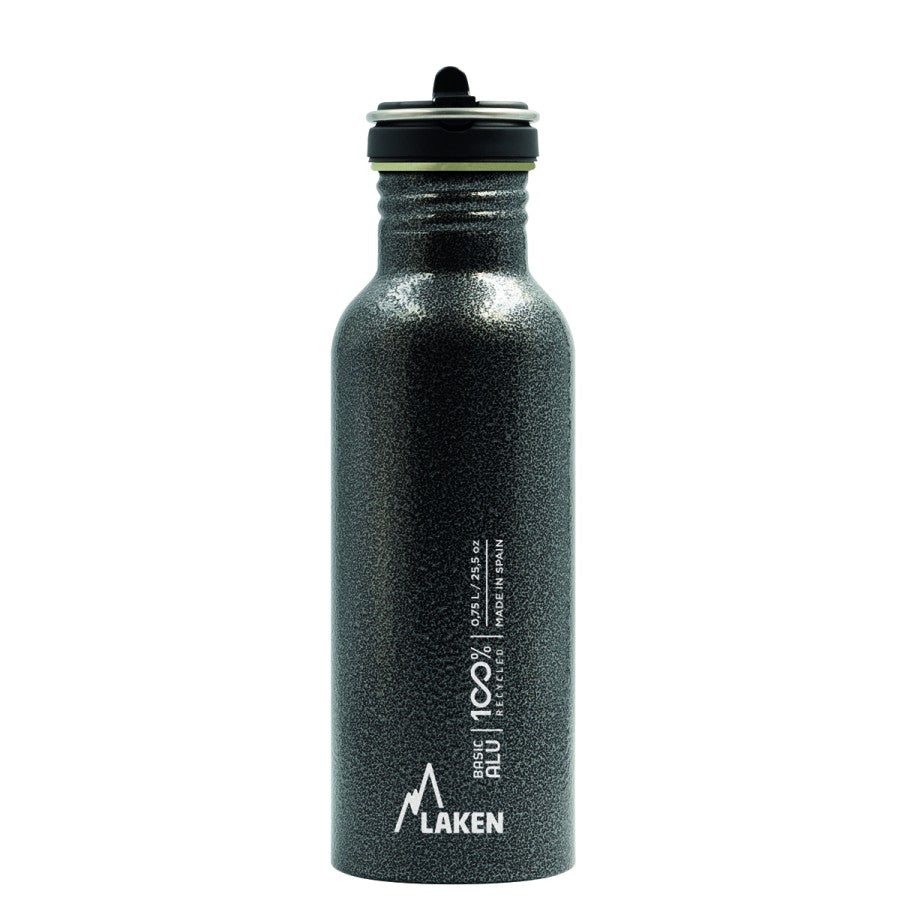 25oz WIDE MOUTH ALUMINUM WATER BOTTLE WITH FLOW STRAW CAP