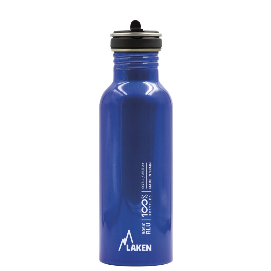 25oz WIDE MOUTH ALUMINUM WATER BOTTLE WITH FLOW STRAW CAP