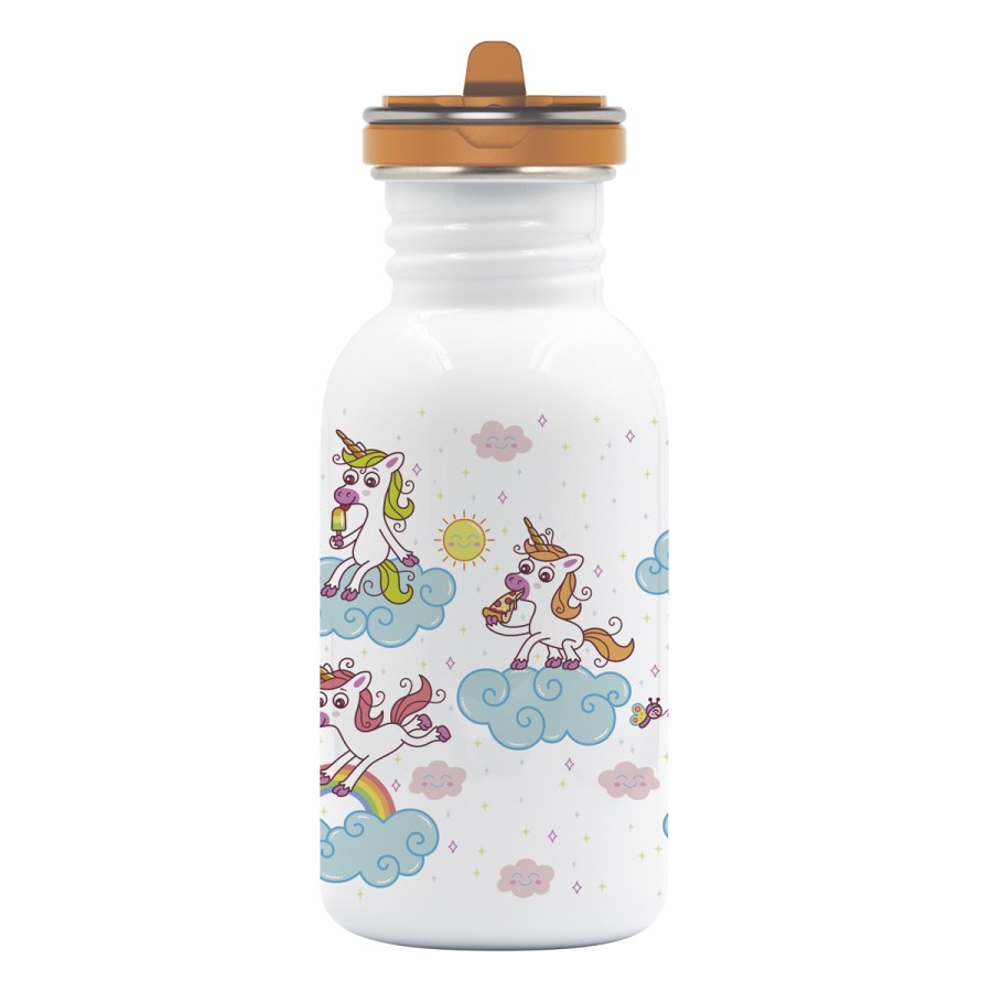 DISFRACES BASIC STEEL BOTTLE WITH FLOW CAP 17oz